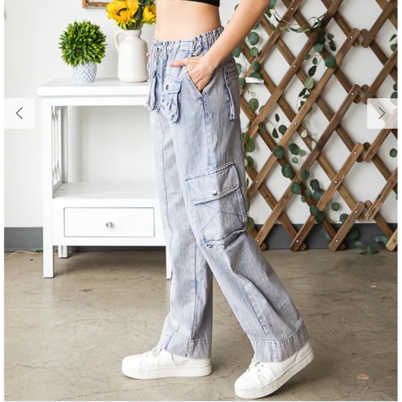 OLi and Hali “ Zion Canyon 2” Oli & Hali Cargo Pants Jeans Relaxed Fit SR10 - Picture 4 of 8